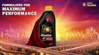 Formulated For Maximum Performance Caltex Havoline 4T Sae 20W-50