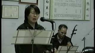Middle Age Cantonese Opera Singer Butterfly Lovers Excerpt San Bak Lum Jong1 山伯临终 Middle Age Cantonese Opera Singer Butterfly Lovers Excerpt San Bak Lum Jong1 山伯临终