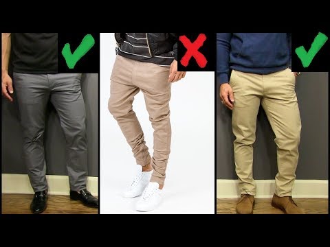 5 YOUNG MEN'S Style Tips | How To Wear Chinos BETTER Than All Of Your Friends