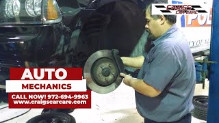 Auto Mechanics Allen Tx Give Us A Call 972-694-9963 Craigs Car Care Allen Tx