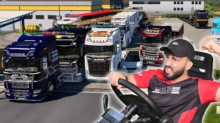 Quand 3000 Joueurs Se Retrouvent Sur Le Même Serveur Ets 2 Multi - Truckers Mp