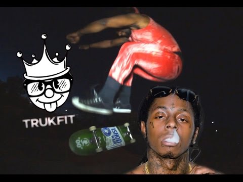 Lil Wayne Night Skating In Las Vegas