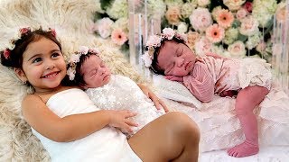 ALAÏA'S FIRST OFFICIAL PHOTOSHOOT!!! **THE CUTEST NEWBORN PHOTOS**