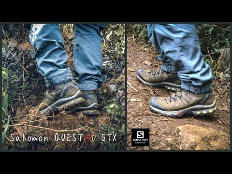 รีวิวรองเท้าเดินป่า Salomon QUEST 4D 3 GTX | ดอยหลวงเชียงดาว