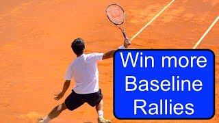 Tennis Instruction Singles Tactic Rally Ideas
