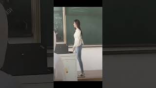 Teacher Dancing In School Live Bra