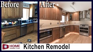 Before & After Kitchen Remodel by KLM Remodeling | Home Channel TV
