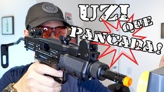 UZI KWC - ULTRA HARD BLOWBACK NOSSA! LUIZ RIDER AIRSOFT
