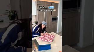 Wrapping Presents Men Vs Women