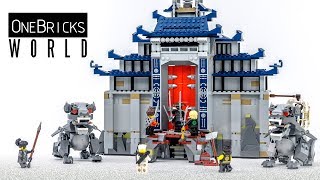 LEGO Ninjago Movie 70617 Temple of the Ultimate Ultimate Weapon – Lego Speed Build Video