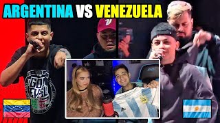 Reaccionamos A Argentina Vs Venezuela - Cuartos - God Level Fest Chile 2019