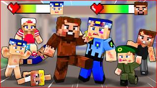 Kerem Komi̇ser Ai̇lesi̇ Ve Faki̇r Ai̇lesi̇ Kavga Etti̇ -Minecraft