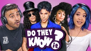 DO COLLEGE KIDS KNOW 80s MUSIC? #10 (REACT: Do They Know It?) DO COLLEGE KIDS KNOW 80s MUSIC? #10 (REACT: Do They Know It?)