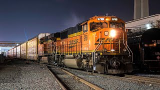 4K Evening Railfanning In San Diego