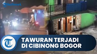 ABG Tawuran di Cibinong Bogor, Pelaku Diduga Pakai Bom Molotov dan Sajam, Meresa
