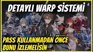 Hangisine Basılmalı? Ne Zaman 5 Çıkar? Warp Si̇stemi̇ Honkai Star Rail Türkçe