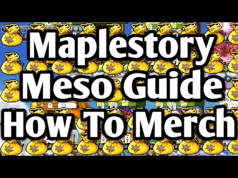 how to earn meso in maplesea 2016