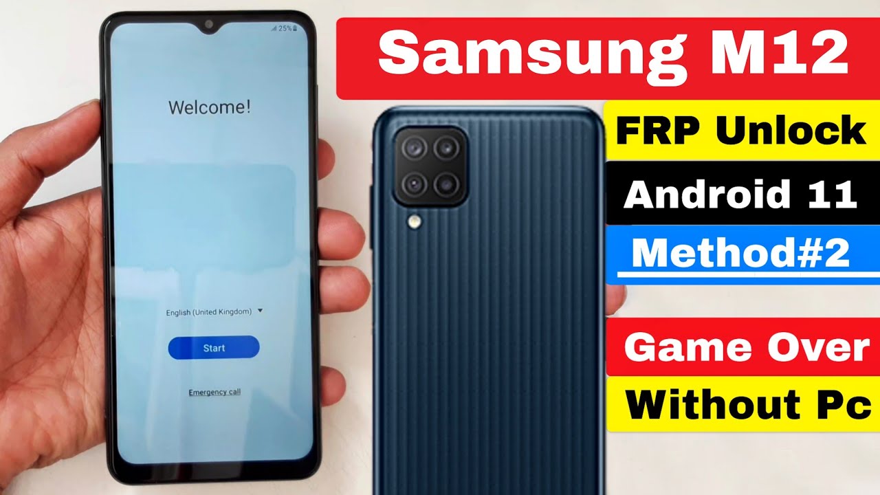 Samsung M12 FRP Bypass Android 11 Without Pc | Samsung Samsung M12 FRP Bypass Android 11 Without Pc | Samsung