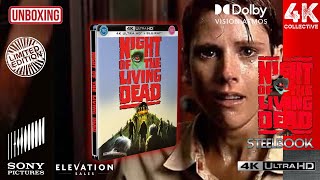 Night Of The Living Dead 4K Ultrahd Blu-Ray Limited Edition Steelbook Unboxing