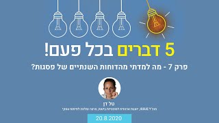חמישה דברים בכל פעם - פרק 7: מה למדתי מהדוחות השנתיים של פסגות?