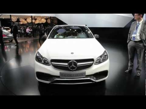 2014 Mercedes E-Class and E63 AMG - 2013 Detroit Auto Show