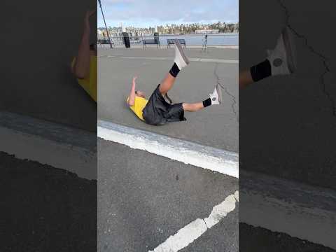 Waterfront curb skating with Cal