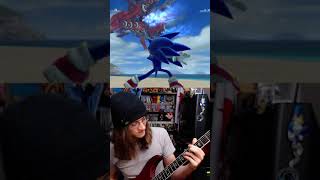 Playing Sonic 06 Wave Ocean Mach Speed Theme On Guitar