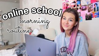Online School Morning Routine While Quarantined