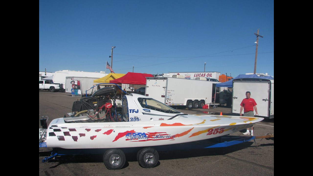 Spirit Of America II Top Fuel Jet Drag Boat First Test Pass YouTube