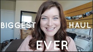 Biggest Beauty Haul Ever