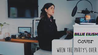 When The Partys Over Billie Eilish Cover By Sabrina Buizza