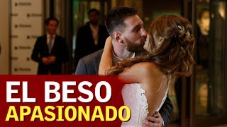 El Beso Apasionado De Messi Y Antonella Diario As