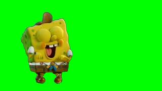 Spongebob Laughs Green Screen