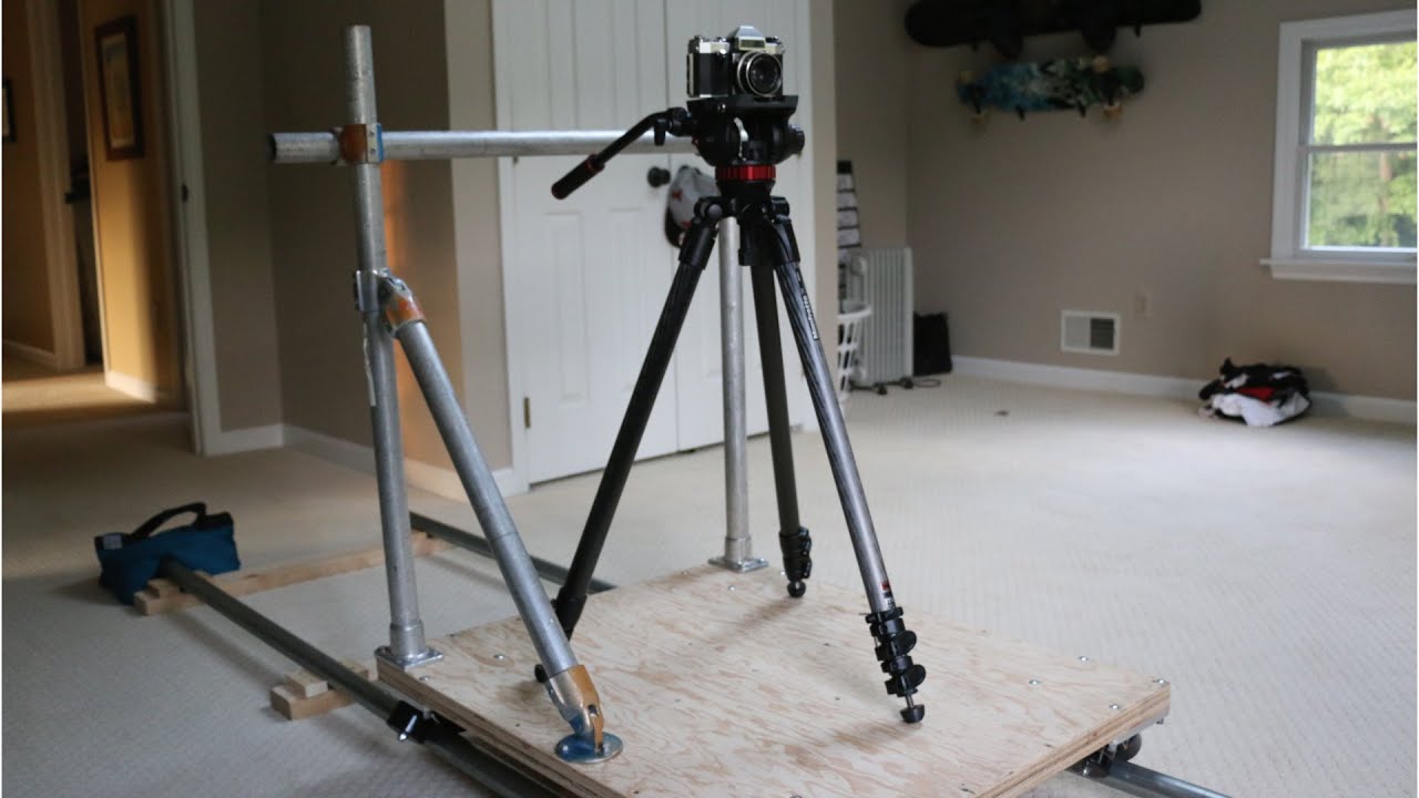 DIY Camera Dolly Test YouTube