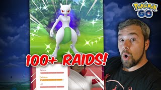 Over 100 Shiny Shadow Mewtwo Raids And This Is What We Got
