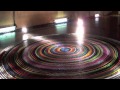 World Record: Most dominoes toppled in a spiral (30000) complete Toppling