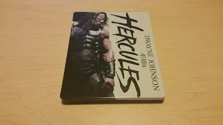 Hercules Bluray Steelbook Unboxing Walmart Exclusive Dwayne The Rock Johnson