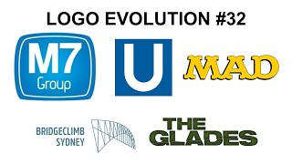 Logo Evolution #32 - M7 Group, Nuremberg U Bahn, Mad, Bridgeclimb Sydney, And The Glades