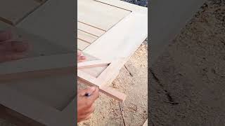 Cutting Door Corners Using A Dual-Function Jig