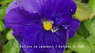 Watch John Rutter I Believe In Springtime video
