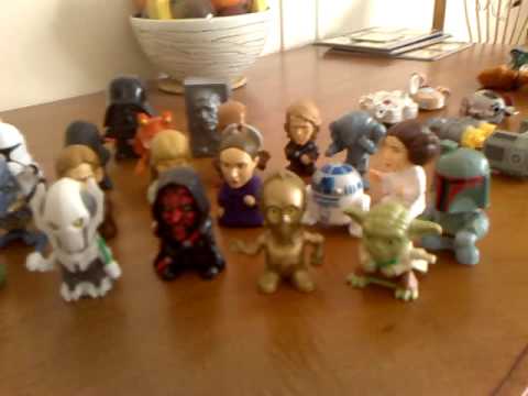 Star Wars Attack Of The Clones Creatures. Burger King Star Wars Toys for