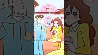 Shinchan Family Heroshi And Misae Love