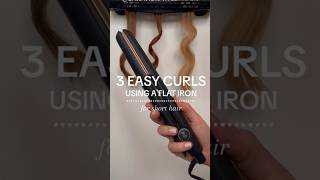 3 Easy Ways To Curl Your Hair Using A Straightenerflatiron