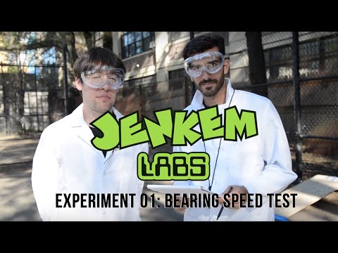 Jenkem Labs - What's the Fastest Skateboard Bearing?