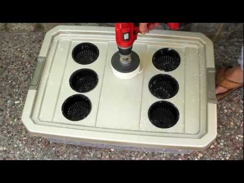 how to build a hydroponic gardening gadget what media is used for hydroponics