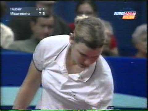 WTA Paris 2001 決勝戦（ファイナル）　 モーレスモ vs． Huber 5／5