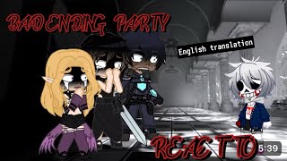 Bad Ending Party React To Last Breath Lihan As Sans