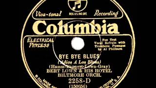 Watch Bert Lown Bye Bye Blues video