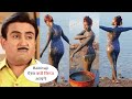 Babitaji को ये क्या हो गया😱Munmun Dutta Enjoying Mud Bath In Bikini |Taarak Mehta Ka Ooltah Chashmah