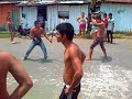 pelea a machete en florencia barrio idema